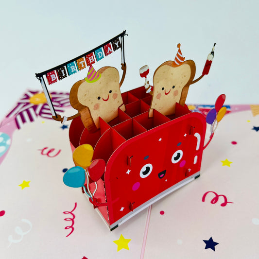 Toasty Celebbration WOWPOP CARD