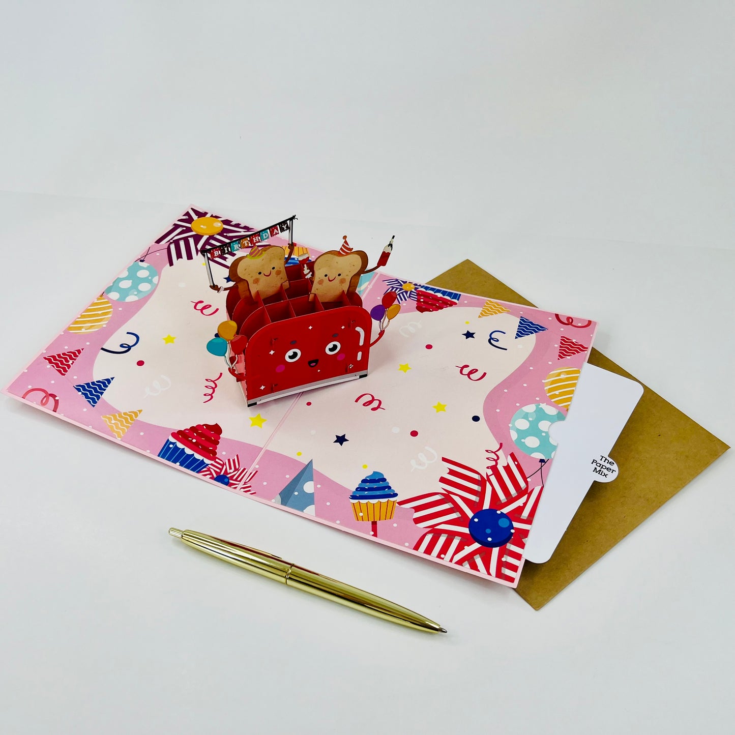Toasty Celebbration WOWPOP CARD