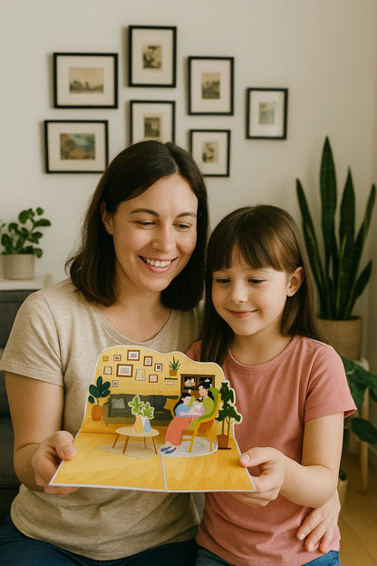 Story Time Snuggle WOWPOP CARD