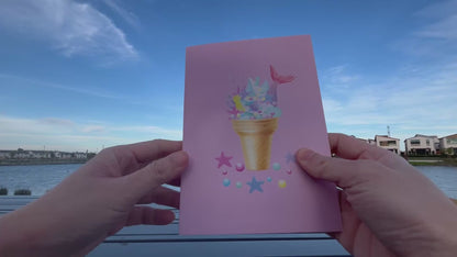 Magical Swirl Delight WOWPOP CARD