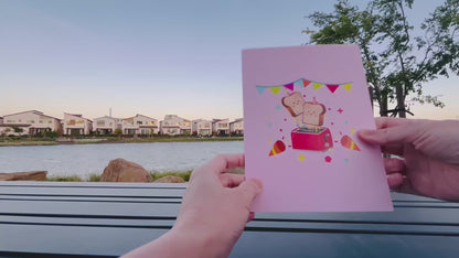 Toasty Celebbration WOWPOP CARD