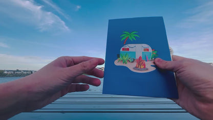 Camper Cutie WOWPOP CARD