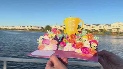 Best Mom Ever 3D Pop Up Card