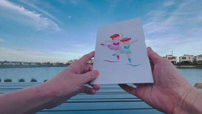 Dance of Joy WOWPOP CARD