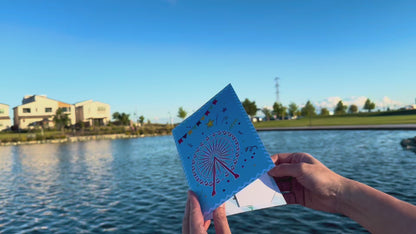 Ferris Wheel 3D Pop Up Card