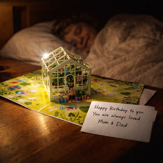 Gift of Love 3D Pop Up Greeting Card