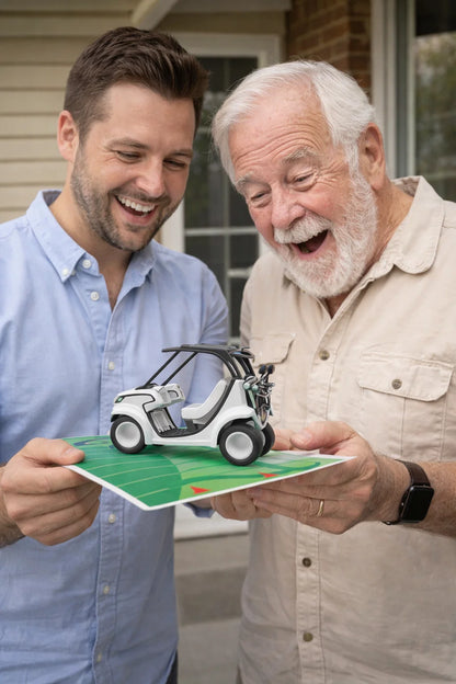 Goft Cart Ready 3D Pop Up Greeting Card