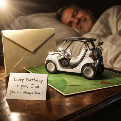 Goft Cart Ready 3D Pop Up Greeting Card