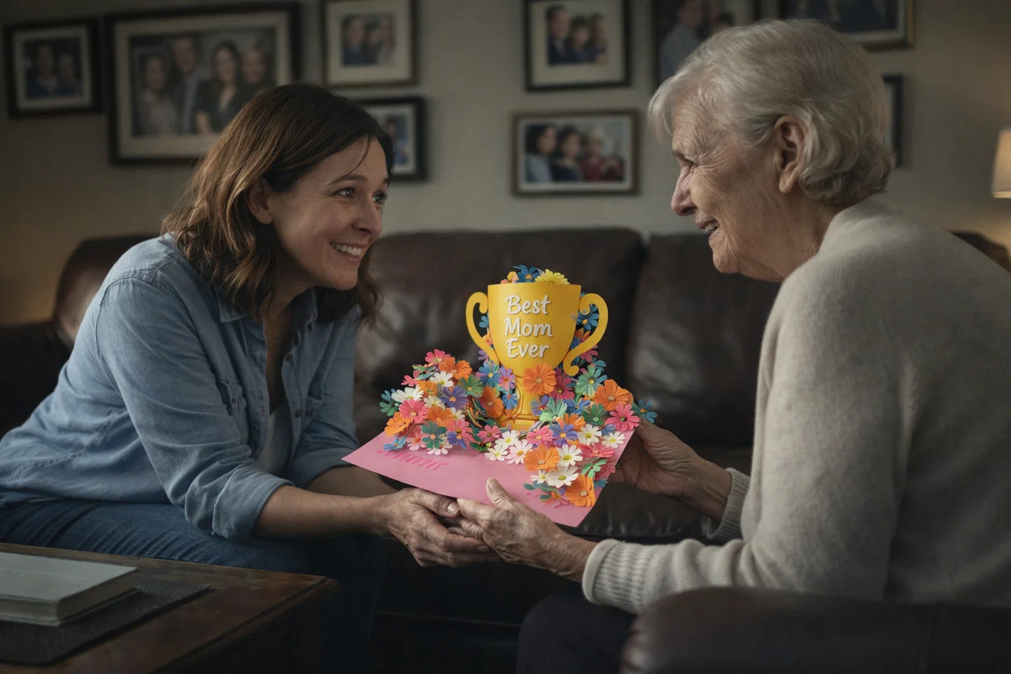 Best Mom Ever 3D Pop Up Card