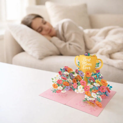 Best Mom Ever 3D Pop Up Card