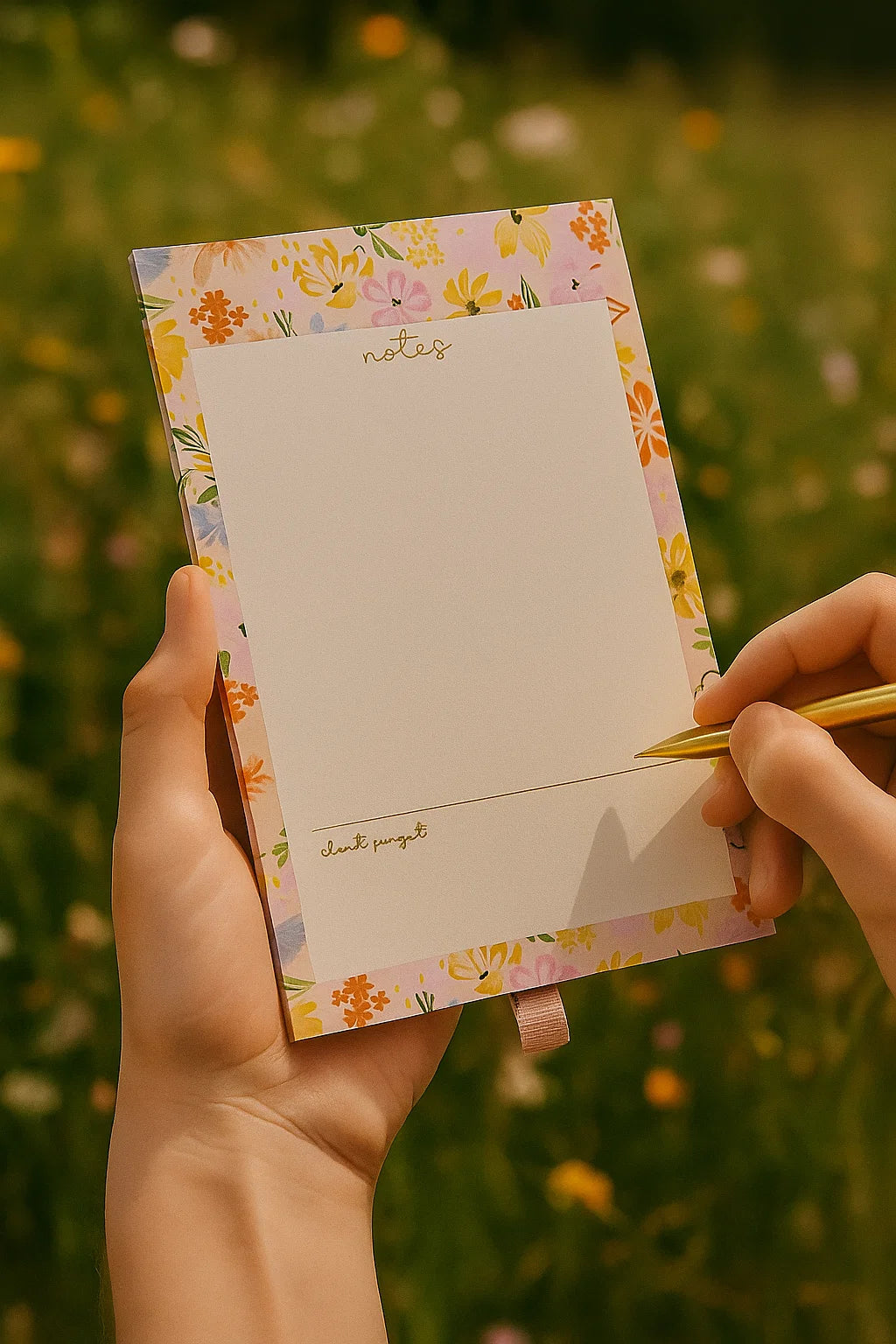 MIDSIZE MAGIC NOTEPAD with MAGNET and PENLOOP