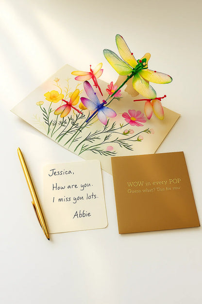 Garden Burst WOWPOP CARD