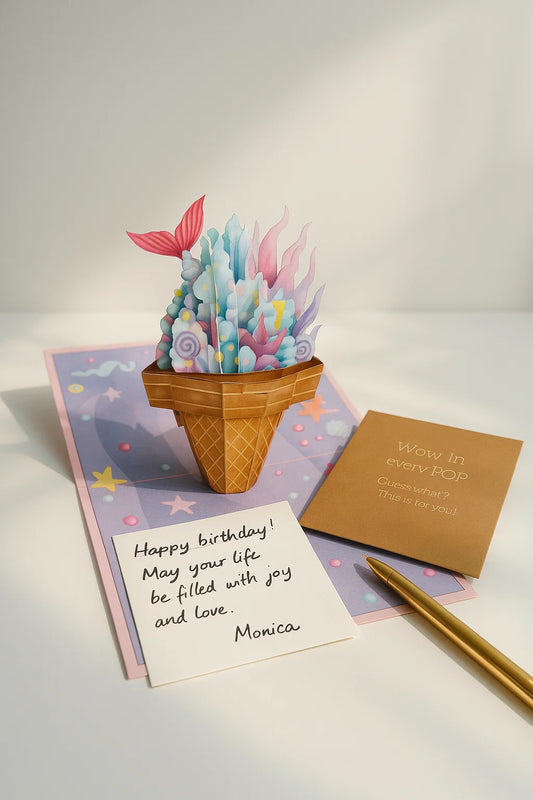 Magical Swirl Delight WOWPOP CARD