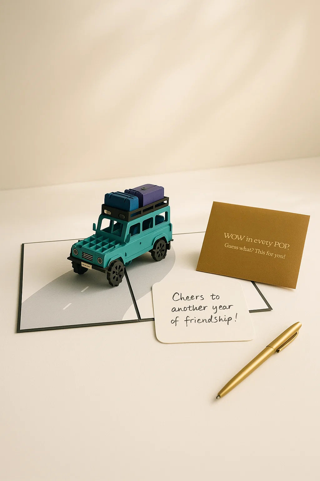 Adventure on Wheels WOWPOP CARD