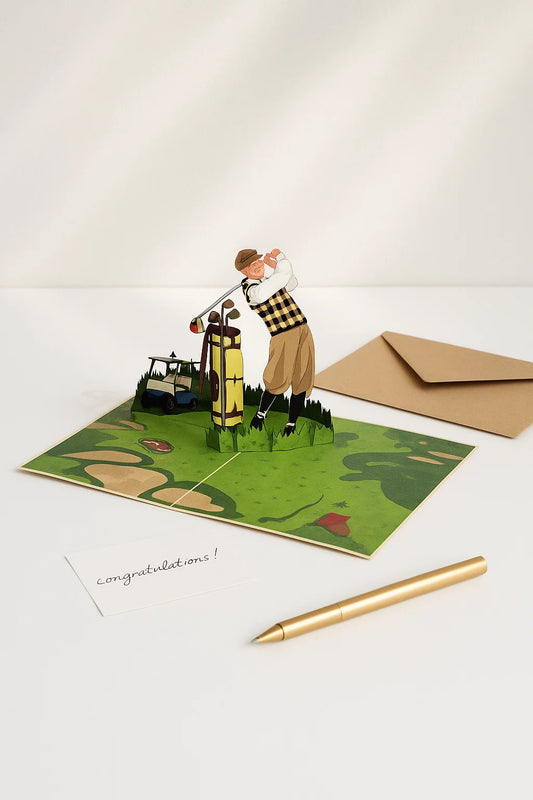 Golfing Adventure WOWPOP CARD