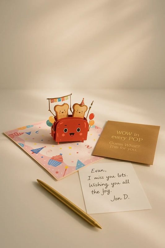 Toasty Celebbration WOWPOP CARD