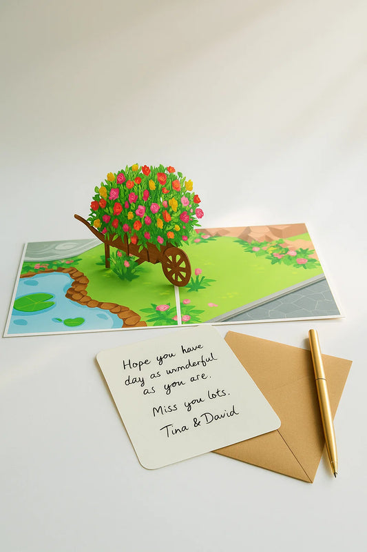 Blooming Joy WOWPOP CARD