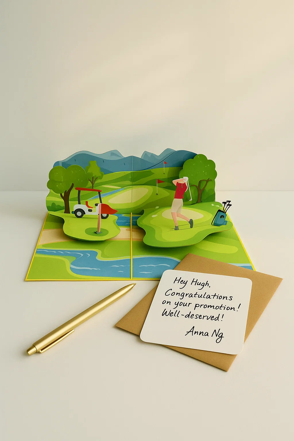 Golf Time WOWPOP CARD