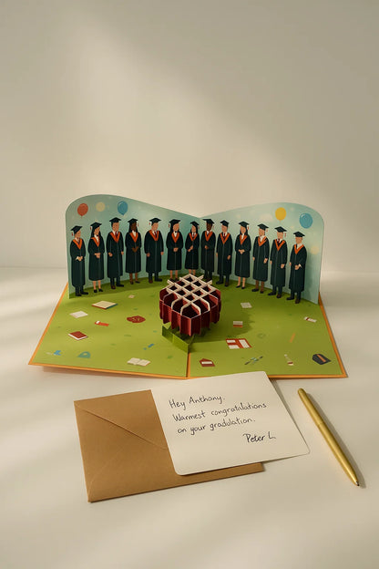 Graduation Cheers WOWPOP CARD