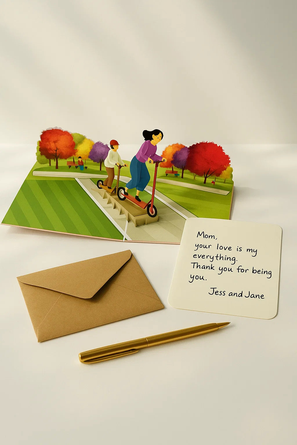 Scooter Ride Fun WOWPOP CARD
