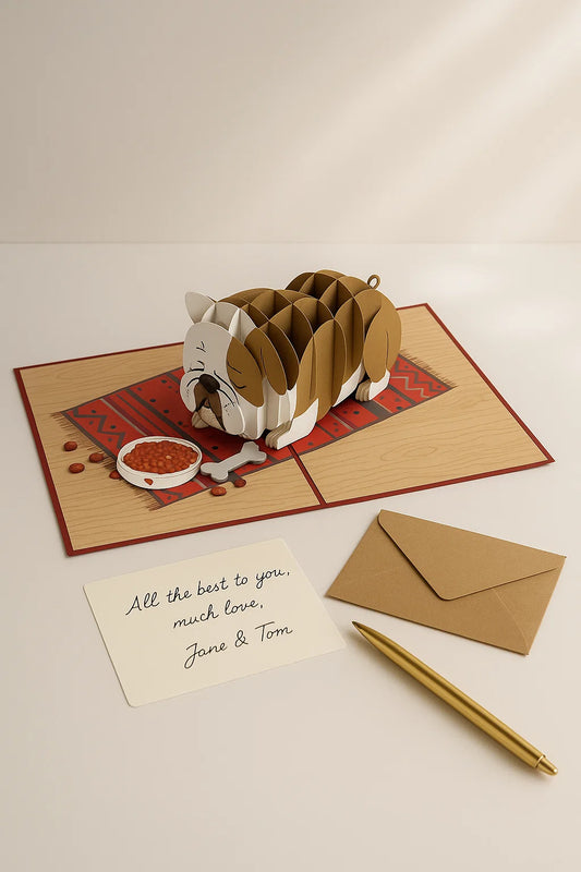 Snoozy Buddy WOWPOP CARD