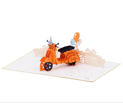 Vespa Adventure WOWPOP CARD