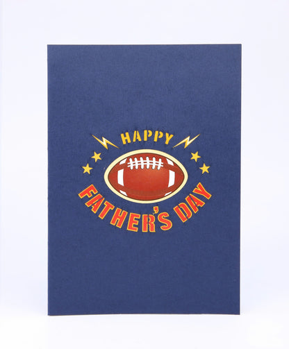 Touchdown Hero 3D Pop Up Greeting Card